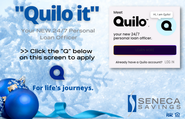 quilo with seneca savings quick easy online loans 24/7 your own personal online loan officer