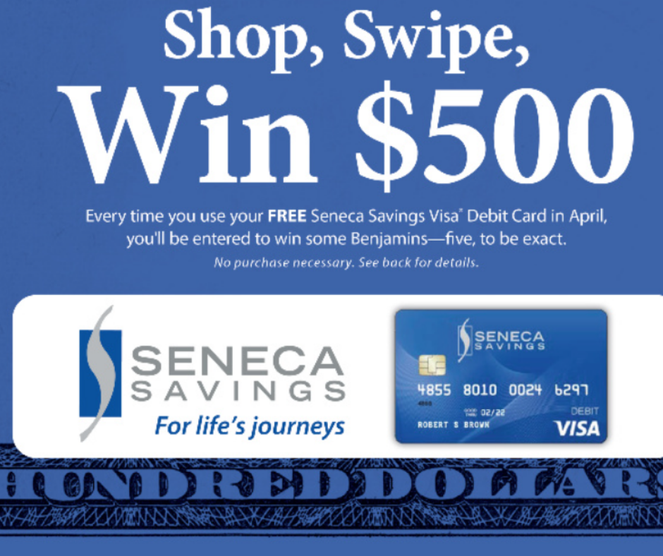 debit card campaign seneca savings